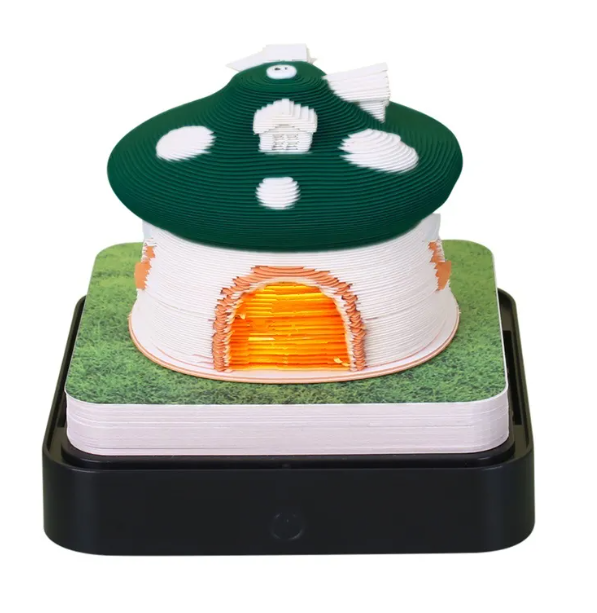 LED-Lit 3D Astronaut Earth Calendar