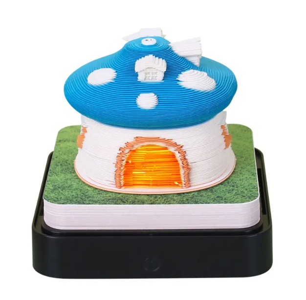 LED-Lit 3D Astronaut Earth Calendar