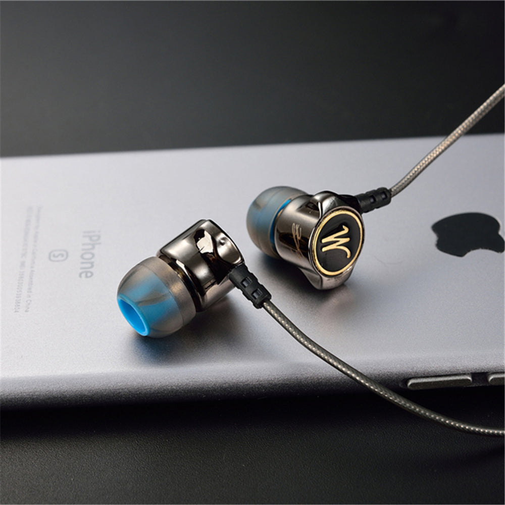 BassMaster Metal In-Ear Headphones