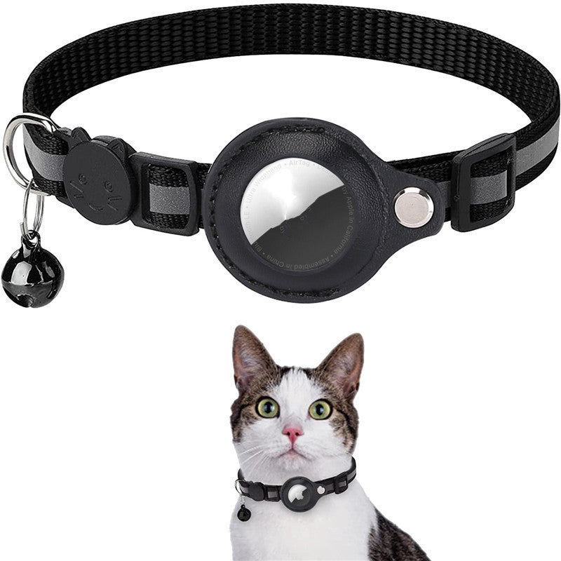 Waterproof Airtag Collar Case in Reflective Nylon