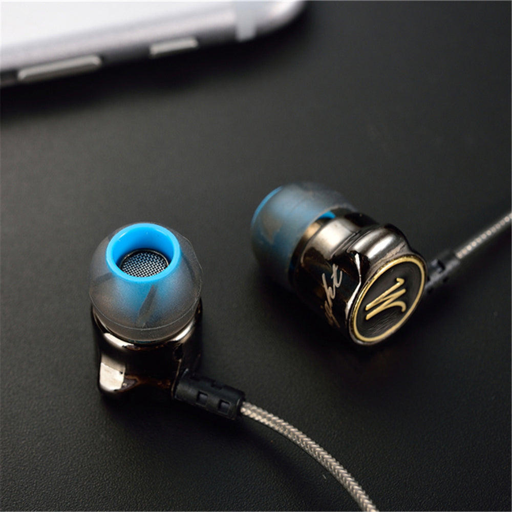 BassMaster Metal In-Ear Headphones