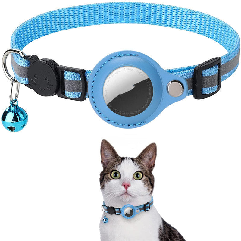 Waterproof Airtag Collar Case in Reflective Nylon