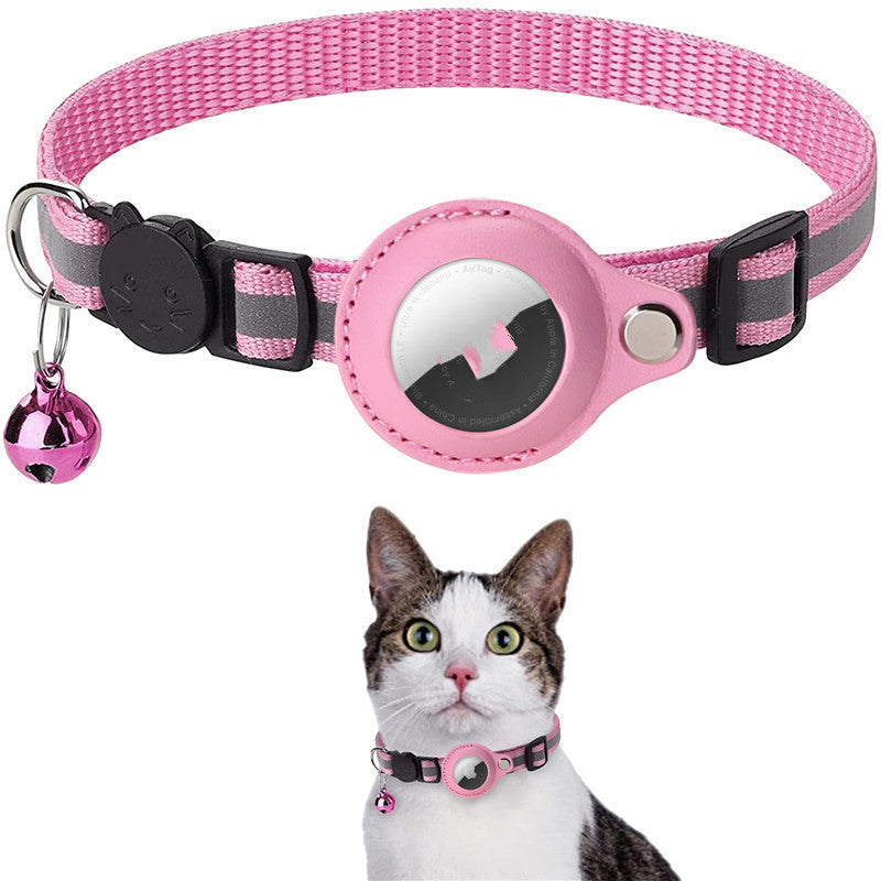 Waterproof Airtag Collar Case in Reflective Nylon