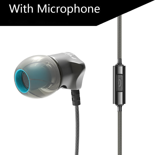 BassMaster Metal In-Ear Headphones